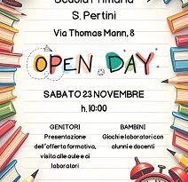 OPEN DAY Scuola Primaria D. Pertini